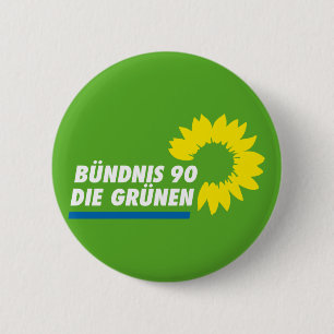 Green Party of Germany 6 Cm Round Badge