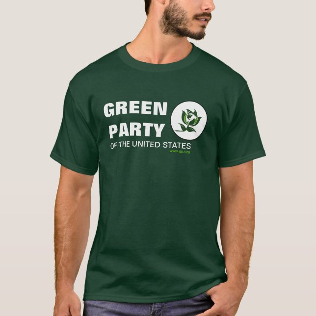 Green Party of the United States T-Shirt (Front)