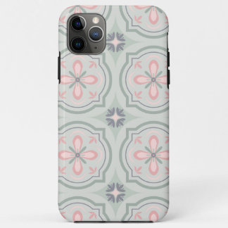 Green Pastel Floral Tiles Case-Mate iPhone Case
