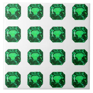 Green Pattern Emerald Tile