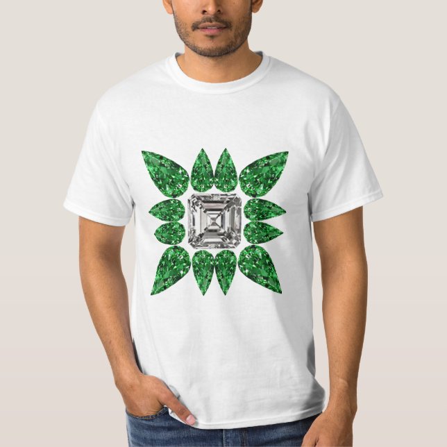 Green Pattern T-Shirt (Front)
