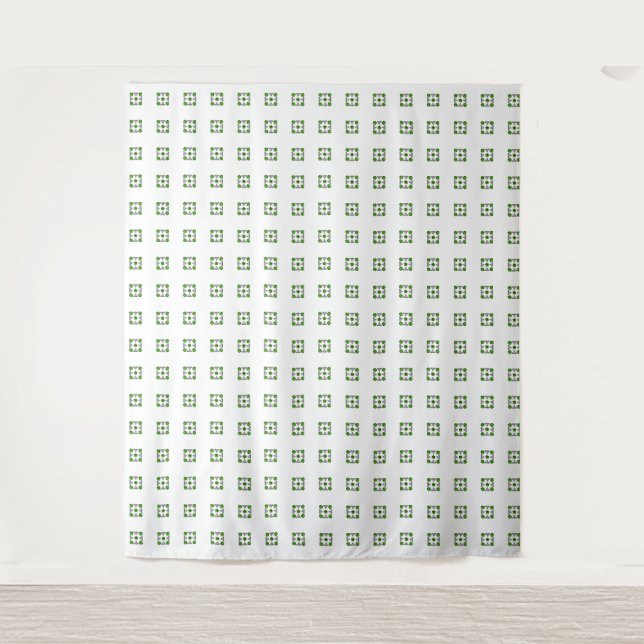 Green Pattern Tapestry (Front)