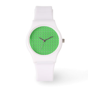 Green Pattern Watch