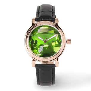 Green Pattern Watch