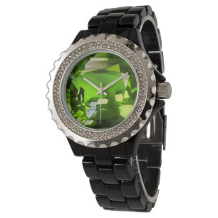 Green Pattern Watch