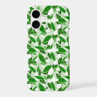 Green Pea Pod White Flower Blossom Garden