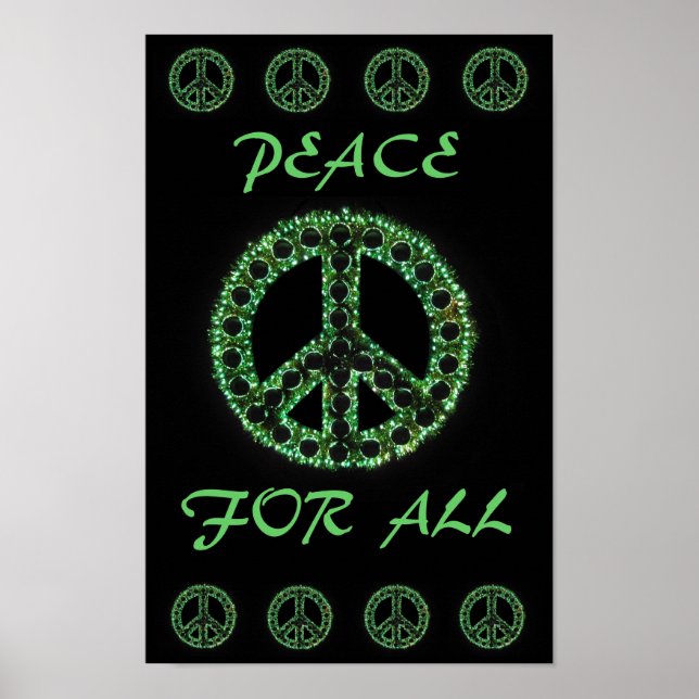 green peace for all poster (Front)