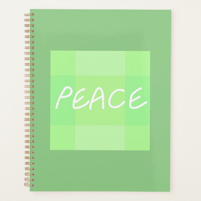 Green Peace Planner (Front)
