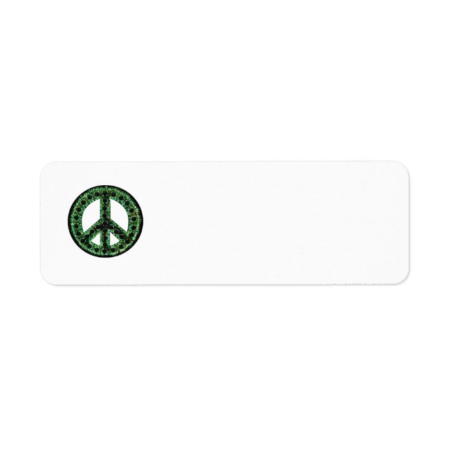 Green Peace Return Address (Front)