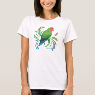 Green Peach Faced Lovebird T-Shirt