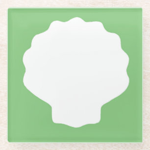 Green Pearl Glass Coaster