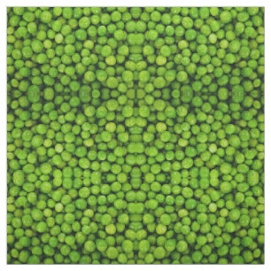 Green Peas Background Fabric