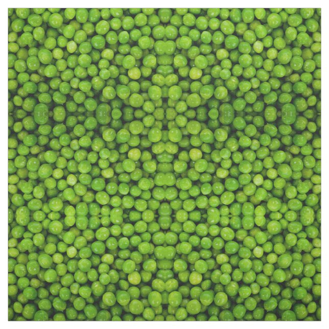 Green Peas Background Fabric (Swatch)