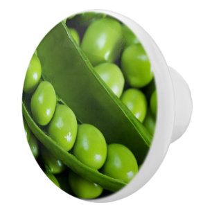 Green Peas Kitchen Cabinet or Drawer Knob Pull