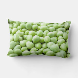 Green peas lumbar cushion