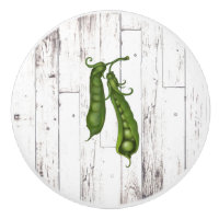 Green Peas Pea White Wood Rustic Farmhouse Kitchen
