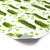 Green Peas Plants Leaves Round Vegetable Foods