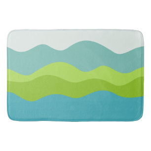 Green Peninsula Bath Mat