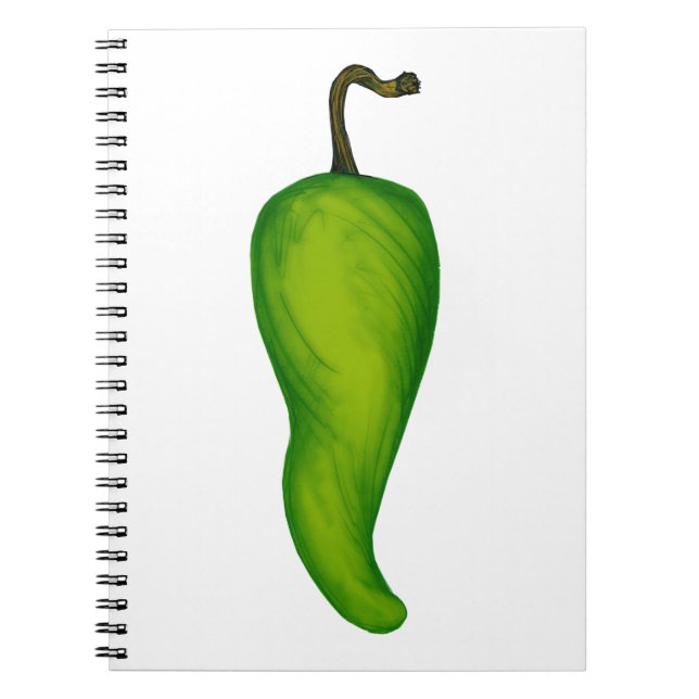 Green Pepper Notebook (Front)