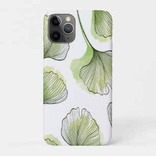 Green petals Case-Mate iPhone case