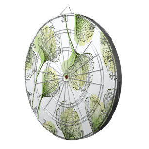 Green petals dartboard