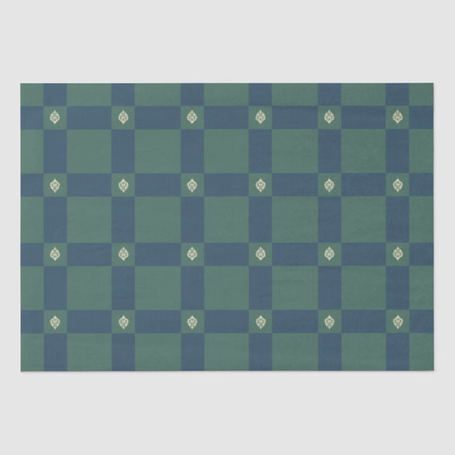 Green Petrol Logo Tissue Paper (Front)
