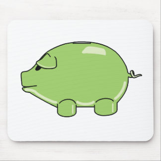 Green Pig Mousepad