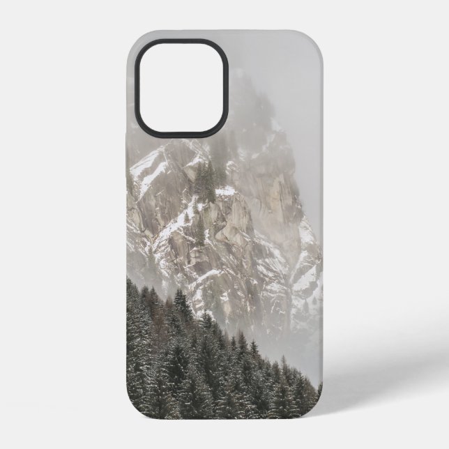 GREEN PINE TREES iPhone CASE (Back)