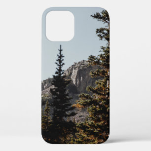 GREEN PINE TREES NEAR MOUNTAIN DURING DAYTIME iPhone 12 CASE