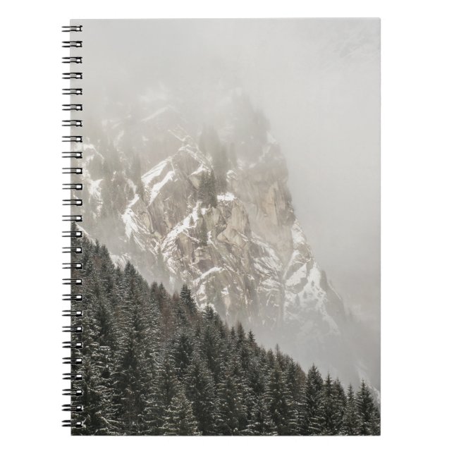 GREEN PINE TREES NOTEBOOK (Front)