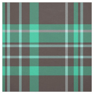 Green Plaid Pattern Fabric