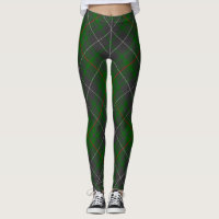 Green Plaid Scottish Tartan Pattern