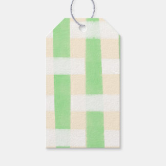 Green Plaid Summer Gift Tags