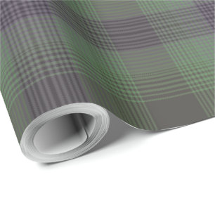 Green Plaid Wrapping Paper