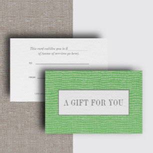 Green Plain Elegant Linen Look Chic