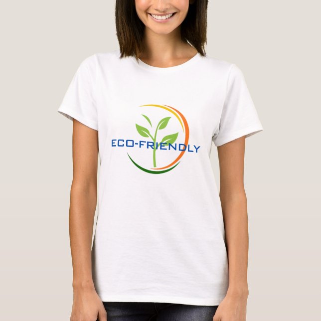 Green Planet: Eco-Friendly Flora T-shirt (Front)