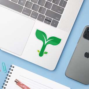 Green Plant T letter Nature Environment