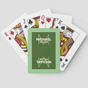 green playing cards
