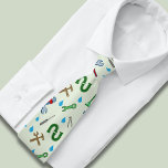 Green Plumbing Profession| Plumber  Dad Tie<br><div class="desc">The men's tie features a charming pattern inspired by plumber's equipment, making it a thoughtful gift to present to a father, grandfather, or uncle who works in the plumbing profession. The design showcases a variety of plumber's tools and symbols, such as wrenches, pipes, plungers, and faucets. The intricate details of...</div>