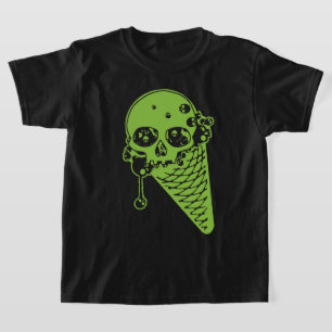 Green Poison Ice Cream Cone T-Shirt