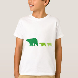 Green Polar Bear T-Shirt