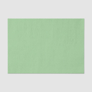 Green Polka Dot Pattern Tissue Paper