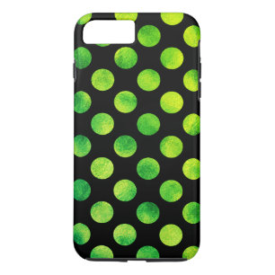Green Polka Dots Faded Case-Mate iPhone Case