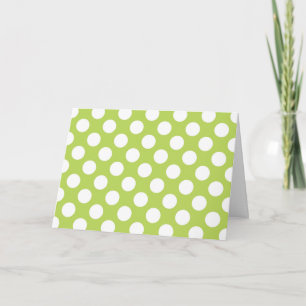 Green Polka Dots, Polka Dot Pattern, Dots, Dotted Card