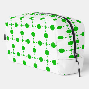 Green Polka Dots, Polka Dot Pattern, Dots, Dotted Dopp Kit