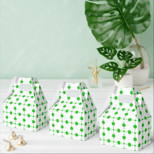 Green Polka Dots, Polka Dot Pattern, Dots, Dotted Favour Box