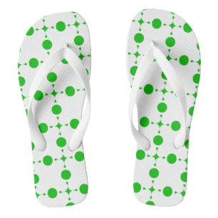 Green Polka Dots, Polka Dot Pattern, Dots, Dotted Jandals