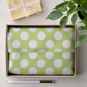 Green Polka Dots, Polka Dot Pattern, Dots, Dotted Tissue Paper
