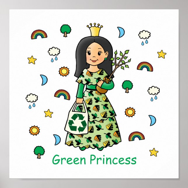 Green Princess Poster (Front)