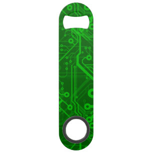 Green Printed Circuit Board Pattern